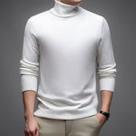 Knitted Shirt With Collar And Base Thick Black Thread Jacket