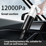 New Car Vacuum High Power Powerful Vacuum Cleaner Wireless Charging