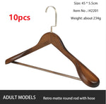 Solid Wood Hangers, Clothing Stores, Hotels, High-end Wooden