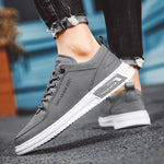 Mens Slip-on Low-top Shoes With Flat Soles