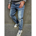 Shanxi Stretchy Slim Straight Pants