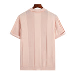 Mens Versatile Sporty Short-sleeved Knit Top