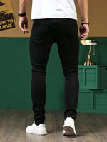 Shanxi Stretchy Slim Straight Pants