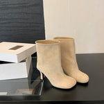 Commuter-style Versatile Solid-color Booties