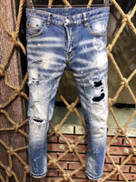 Shanxi Stretchy Slim Straight Pants