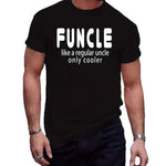 Mens T-shirt With Letter Print Short-sleeve Top