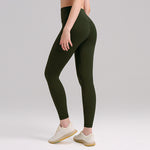 Butt-Lifting Fleece-Lined Womens High-Waist Tight Yoga Pants