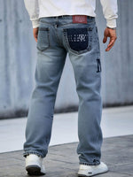 B2 - Non-elastic Small Straight-leg Pants