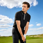 Mens And Womens Short-sleeve Golf Apparel