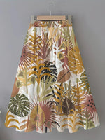 2026 Summer Hot Selling Leopard Print Mermaid Hem Skirt, High Waist Elastic Slim Skirt