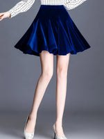 Loose And Stretchable High-waisted Sundress Summer Pleated Skirt