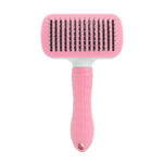 Cat Self-Cleaning Comb Stainless Steel Dog Comb Hair Brush One Key To Remove Floating Artifact