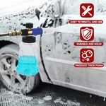Quick Release 14 Snow Foam Lance Pressure Washer Gun Soap Cannon Bottle