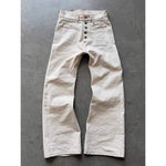 Retro Washed Distressed Five-Button Denim Jeans For Men