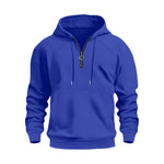 Men's Casual Sports Half-Zip Hoodie