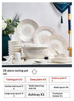 Ceramic Bowls And Saucers Set Bone China Bowls And Plates