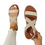 Simple And Versatile Womens Flat Sandals