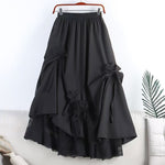 Womens Clothing Fallwinter Handmade Bow Dress For Curvy Figures