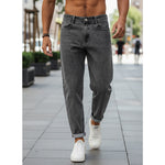 Shanxi Stretchy Slim Straight Pants