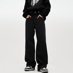 Spring New High-Street Trendy Wide-Leg Retro Loose Denim Pants