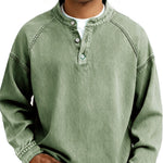 Spring And Autumn Mens Vintage Top