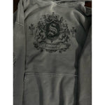 Casual Printed Sweatshirt Long-sleeve Pullover Hoodie Womens Retro Jacket