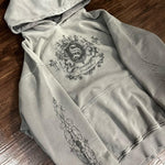 Casual Printed Sweatshirt Long-sleeve Pullover Hoodie Womens Retro Jacket