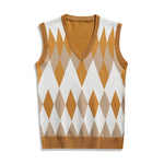 Mens Fashionable Thin V-Neck Knitted Vest
