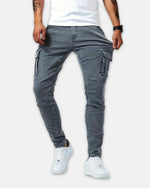 Shanxi Stretchy Slim Straight Pants