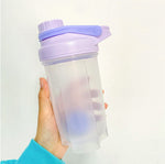 Blender Shaker Bottle With Scale Protein Shakes Leakproof For Powder Workout Gym Fitness Sport Mixing Cup Water Bottle Kitchen Gadgets