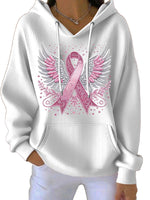 Women's Hooded Long-sleeved Pullover Shirt