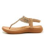 Retro Ethnic Feng Shui Inpired Resort Roman Sandals