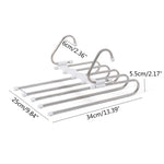 Folding pants hanger