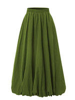 Womens Loose Bloom-Shape Skirt