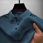 Mens Shirt Collar Summer Solid Color