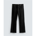 Slim-fit Washed Denim Jeans With Pocket Detailing