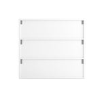 White Glass Door Shoe Box Shoe Storage Cabinet With RGB Led Light