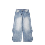 Men's Distressed Vintage Style Casual Denim Jeans
