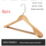 Solid Wood Hangers, Clothing Stores, Hotels, High-end Wooden
