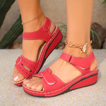 Retro Womens Sandals Stitched Espadrilles Plus Size