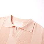 Mens Versatile Sporty Short-sleeved Knit Top