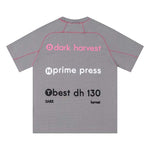 American-style Letter-print Relaxed-fit Casual Top