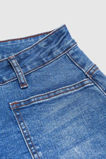 Non-leather Loose Curved Knife Pants
