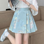 New Chinese-style Satin Skirt For Women