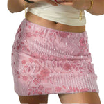 Women's European And American Hot-stud Sequin Mesh Skirt
