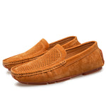Genuine Leather Breathable Summer Mens Shoes