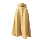 Womens Skirt Summer New Japanese-Korean Style High-waisted