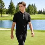 Mens And Womens Short-sleeve Golf Apparel