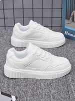 Solid-color Casual Stylish Versatile Sneakers