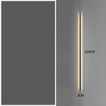 Simple Modern Minimalist Long Strip Living Room Grille Wall Lamp